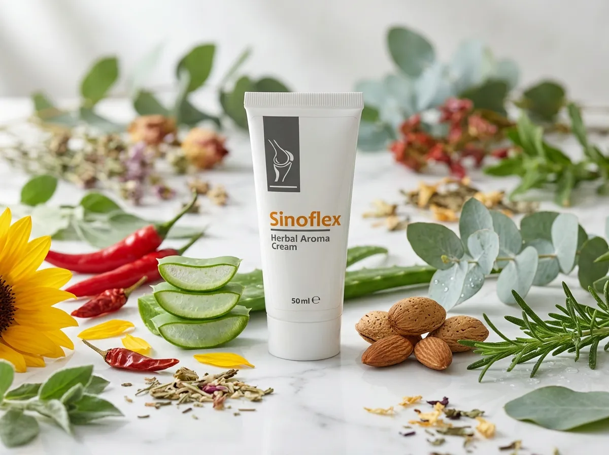 Ingredientes naturales de la fórmula de Sinoflex crema